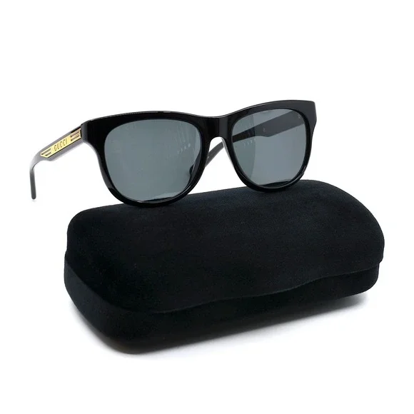 NEW GUCCI GG0980S 001 BLACK GREY AUTHENTIC SUNGLASSES - Picture 4 of 16